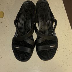 Croc Heels