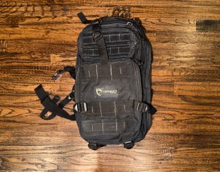 Drago Gear Tracker Backpack Black Tactical Military Assault MOLLE Daypack Bag