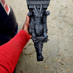 Dragon candle holder sculpture