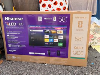 Hisense 58" QLED QD5 Roku TV