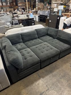 Costco Thomasville modular sectional couch 6piece