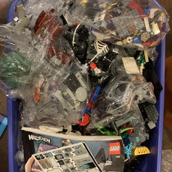 75 Lbs Of Bulk Lego Marvel Star Wars DC Friends