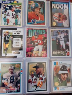 NFL Star Players Collector Cards