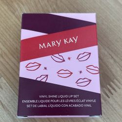 Mary Kay Vinyl Shine Liquid Lip Set - Pink and Red