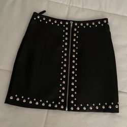 Leather Skirt 