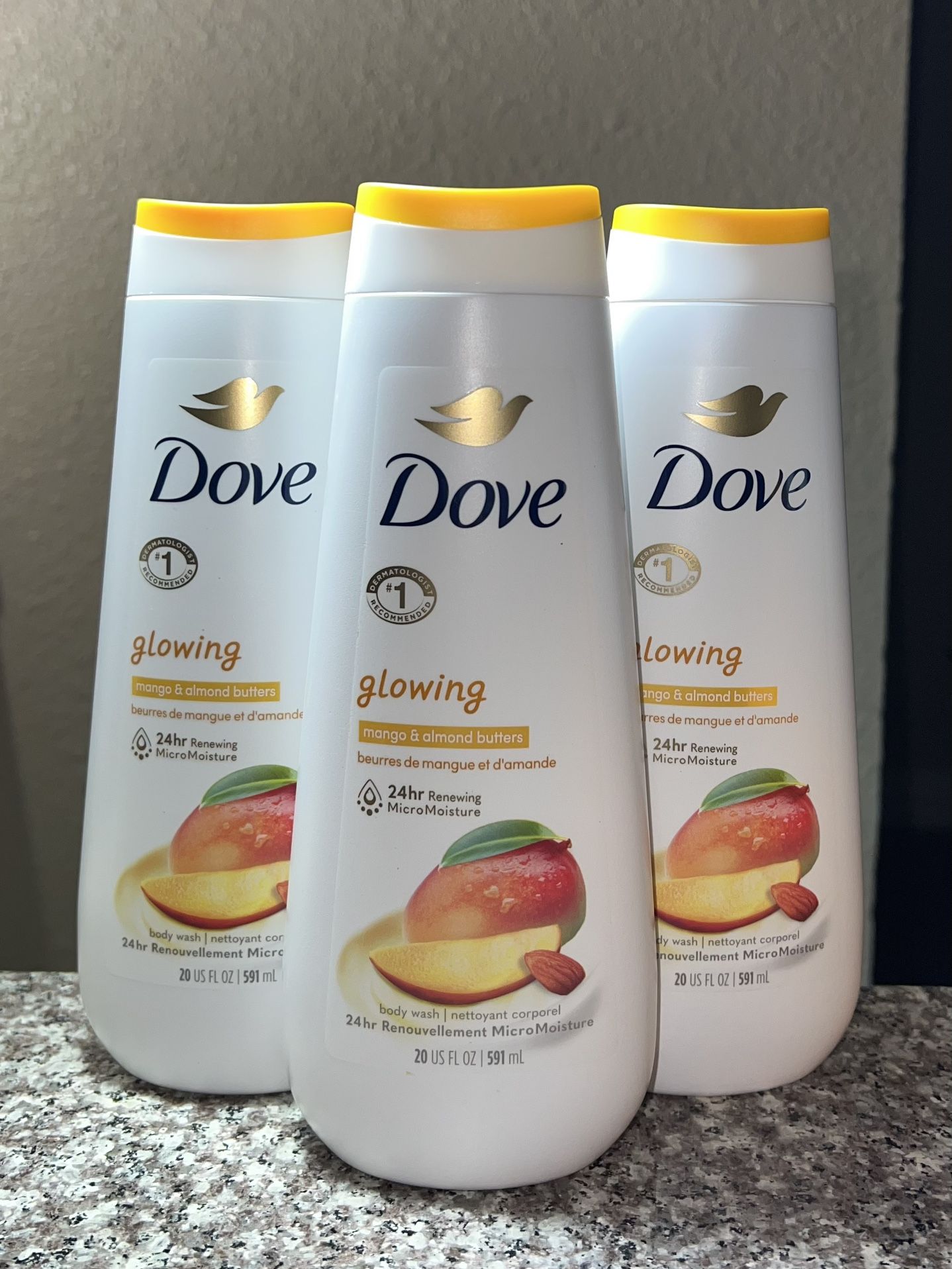 Dove Glowing Bodywash Set