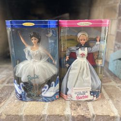 Two Collector Edition Barbie Dolls 