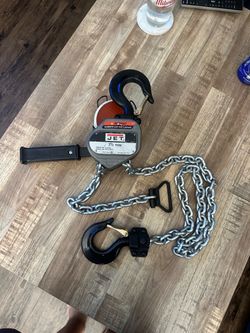 Jet 1.5 Ton Aluminum Hoist, 5’