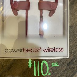 Power Beats Wireless Headphones