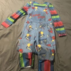 Kids Chucky Costume Size 7/8