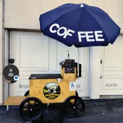 TURNKEY Coffee Cart For Sale With Nitro Tap
