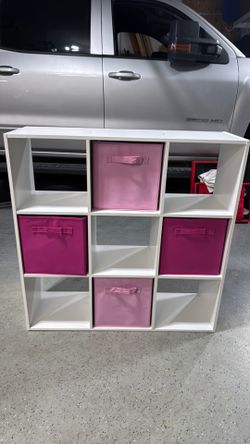 Storage organizer cubbies