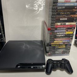 PS3 PLAYSTATION 3 BUNDLE TESTED WORKING