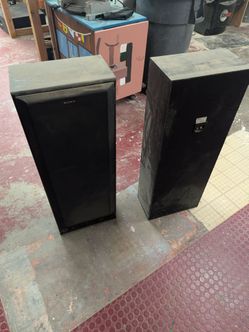 Sony "monkey box" retro speakers $20 obo