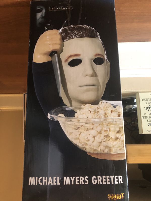 michael myers plush door greeter