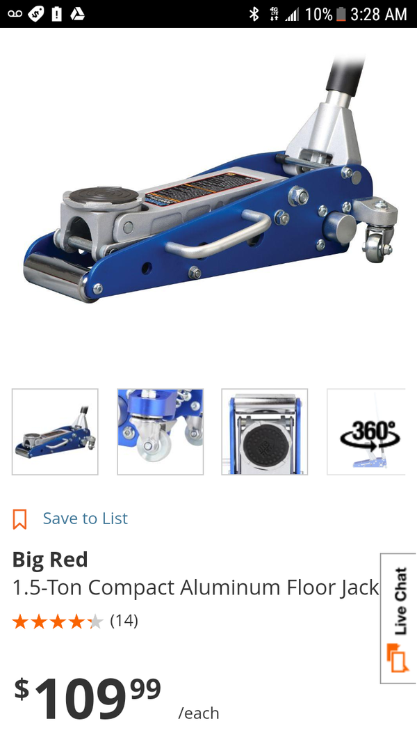 Husky Floor Jack For Sale In Stockton Ca Offerup