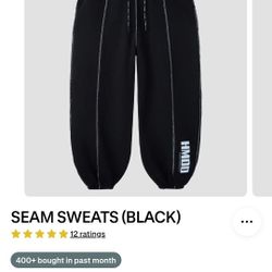 HMDD Black Sweatpants