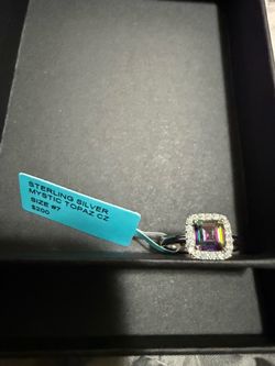 Sterling Silver Mystic Topaz‑Color Ring