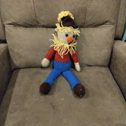 Crochet Scarecrow Toy