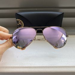 Polarized Purple Ray Bans