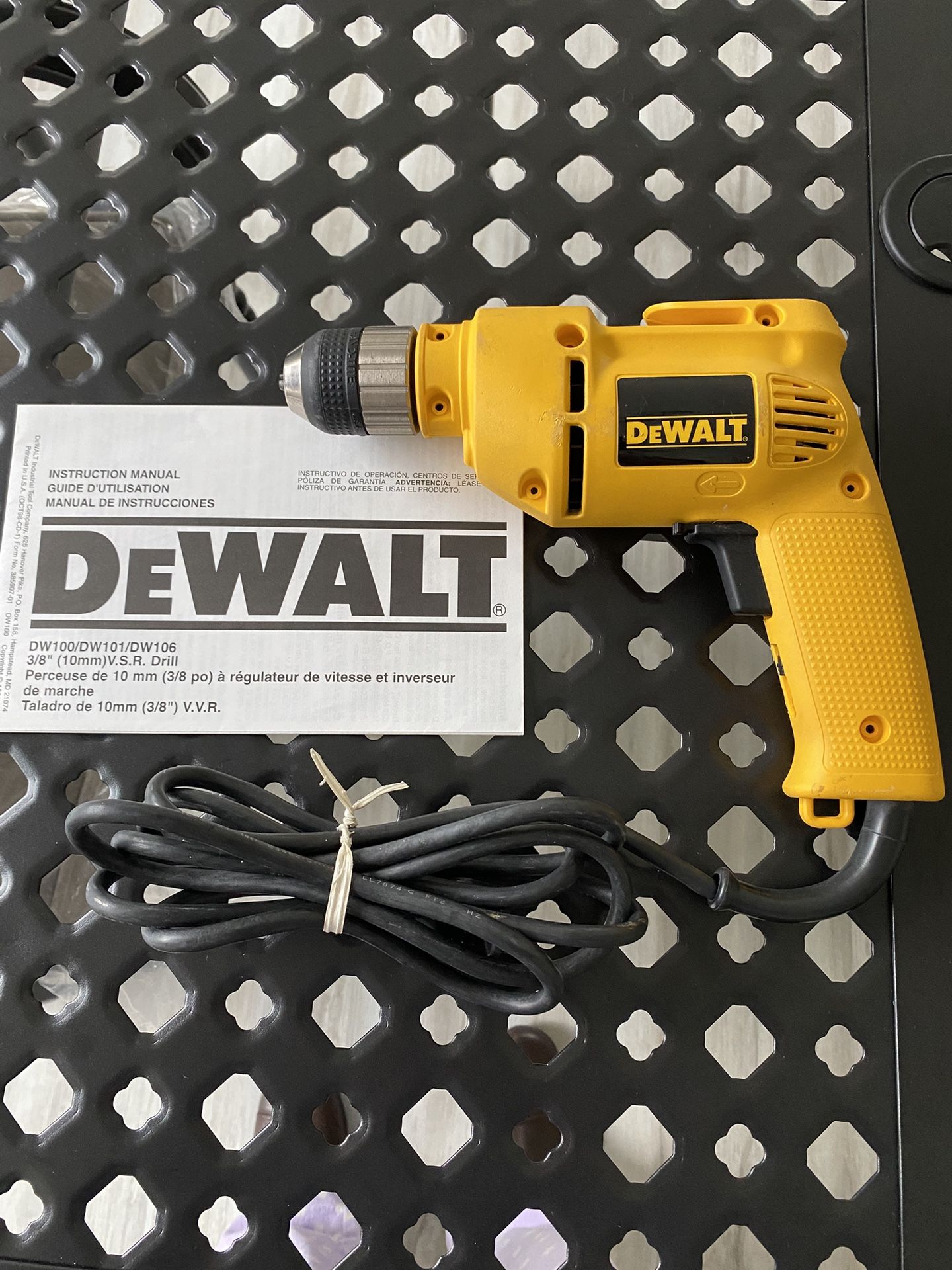 Dewalt Corded Drill