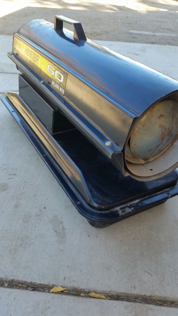 Reddy Heater 60,000 btu forced heater