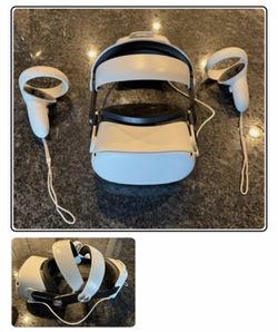 Oculus quest 2 with headset and extra battery