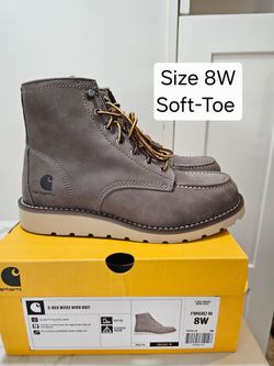 Carhartt Soft Toe Work Boots Size 8
