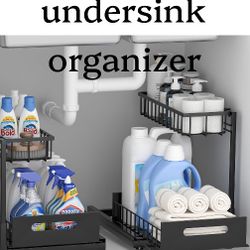 Organization Rack, Black, 2 Pack