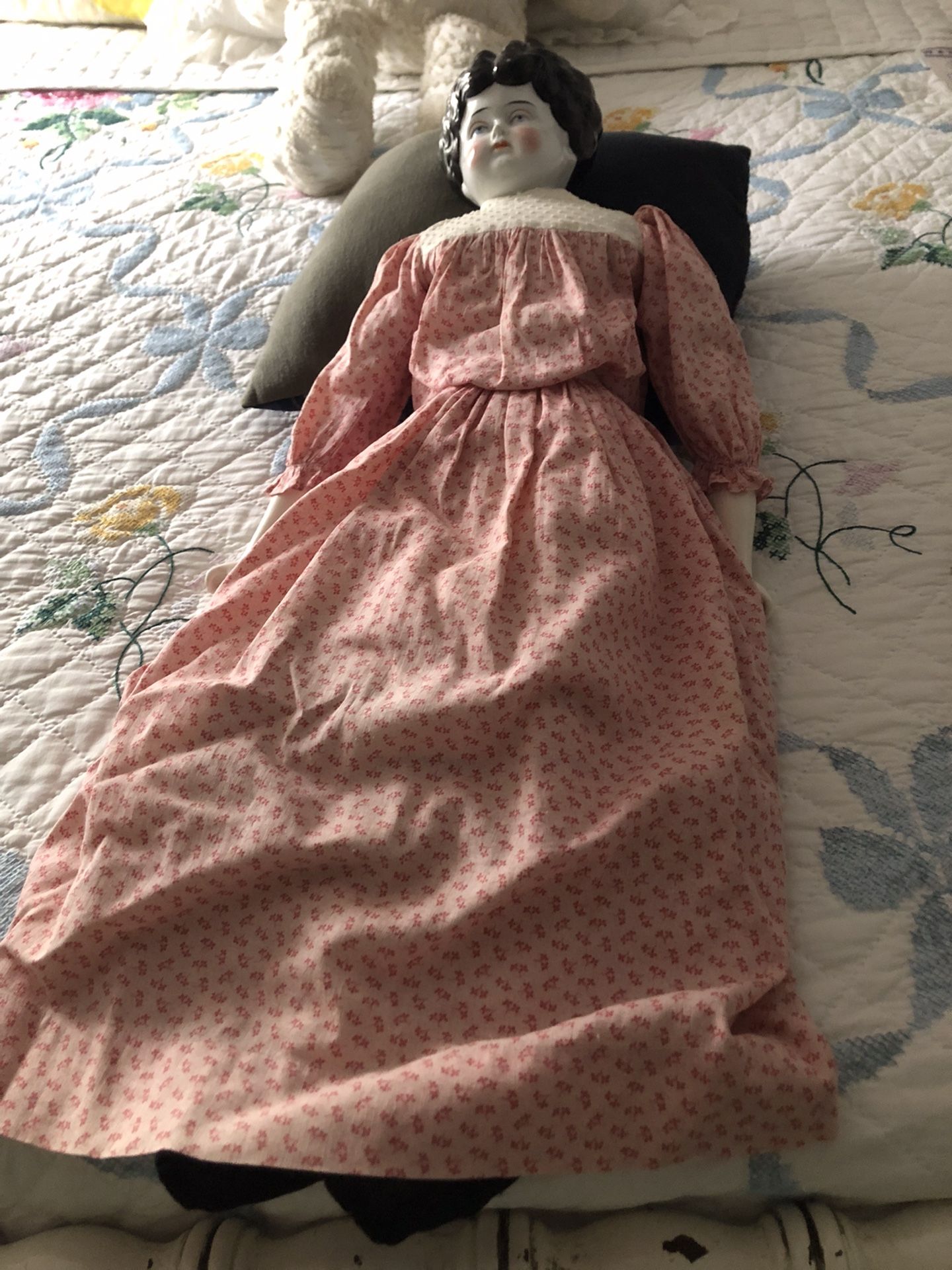 Antique Ceramic Doll