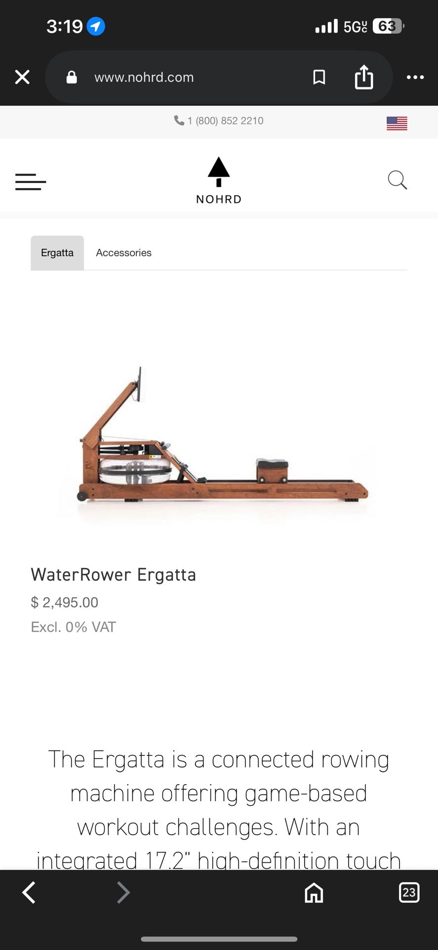 ERGATTA ROWER