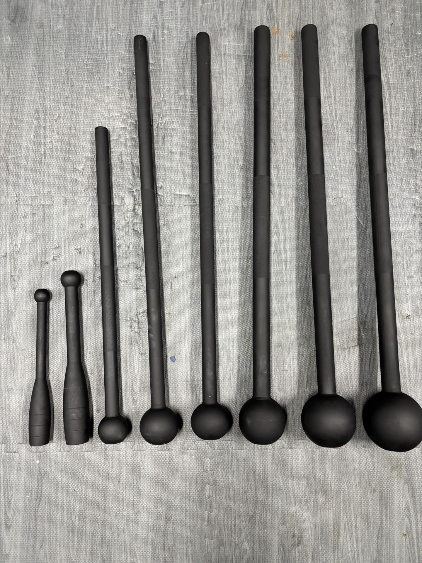 Macebell Set , Steel, Various Weights