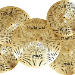 Mosico Full Set Mute Cymbals 