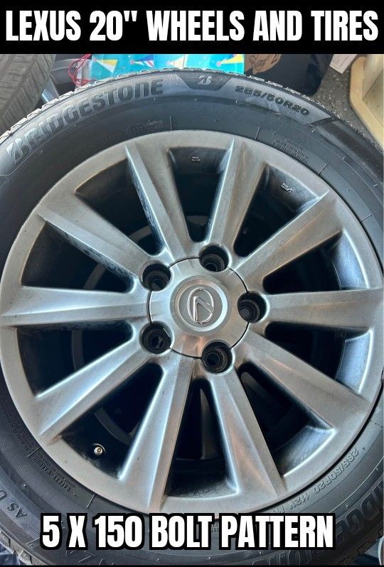 Lexus 20 Inch Wheels And Tires (5)
