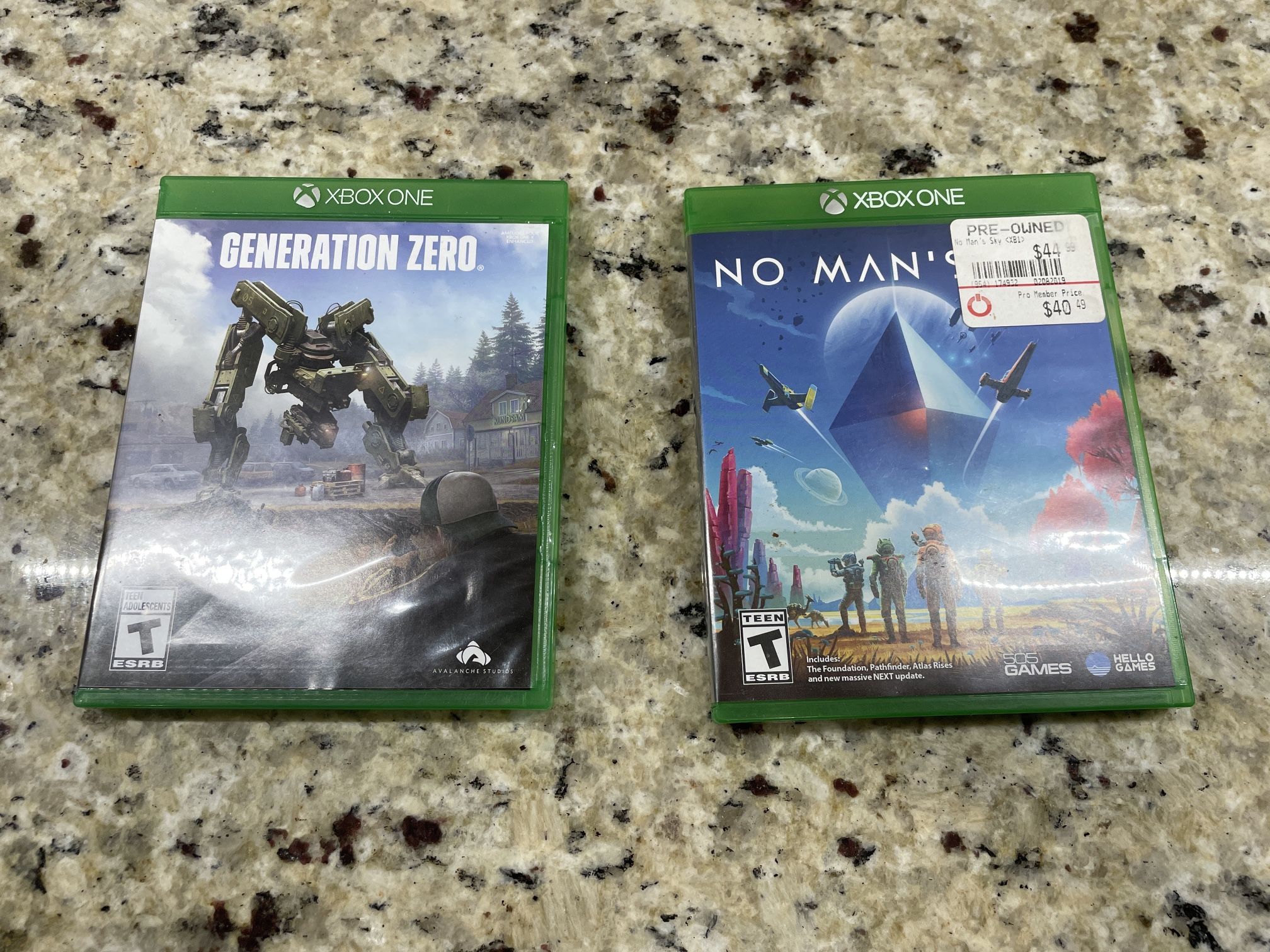 XBox One Games - $15 each