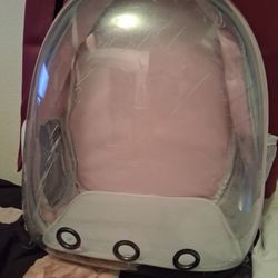 Animal Carrier Backpack Pink