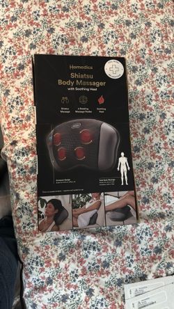 Shiatsu body massager