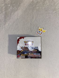 Pokemon Sun & Moon Crimson Evasion Booster Box Sealed