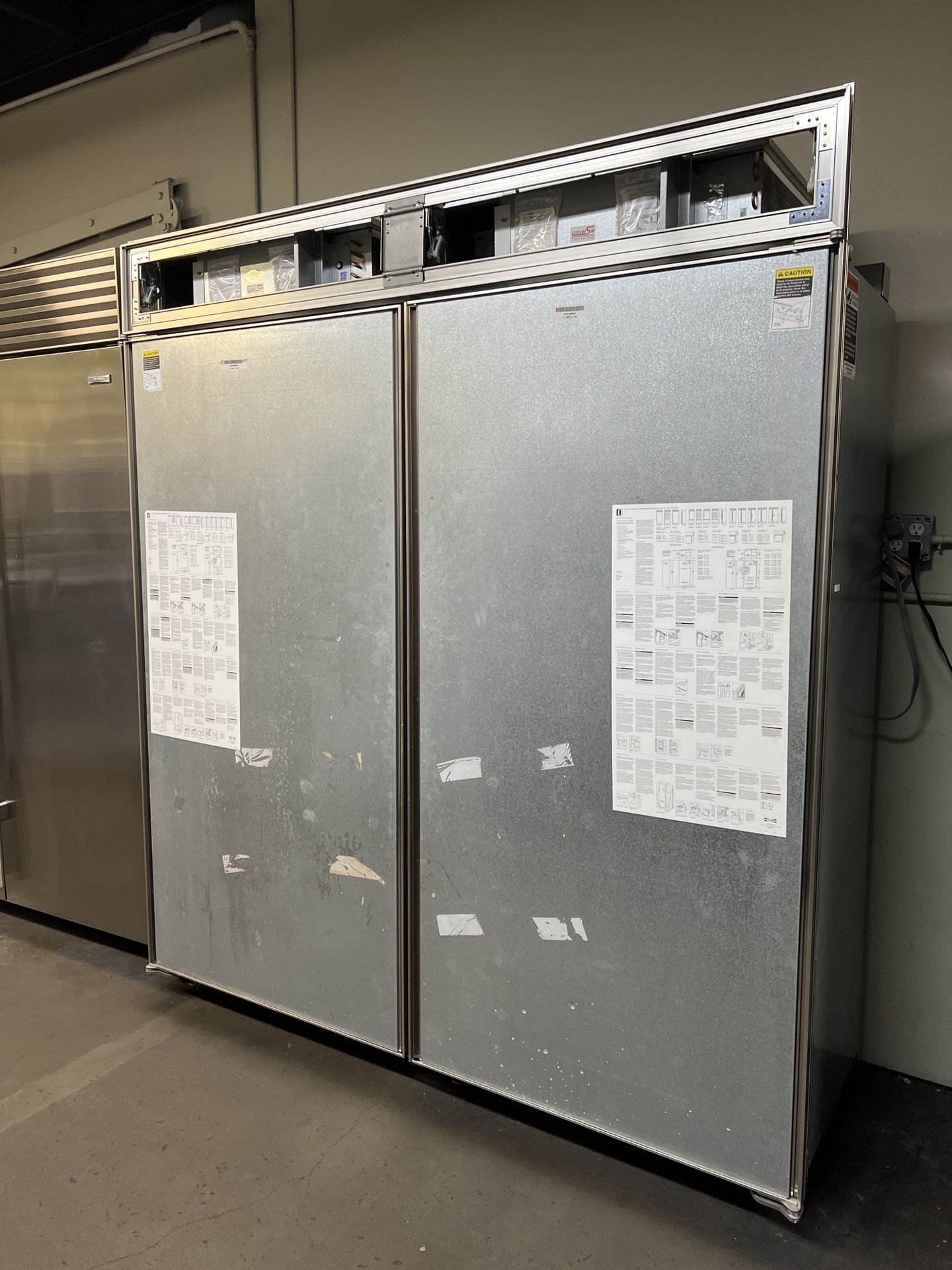 Sub Zero 72”Wide Built In Panel Ready Refrigerator/Freezer