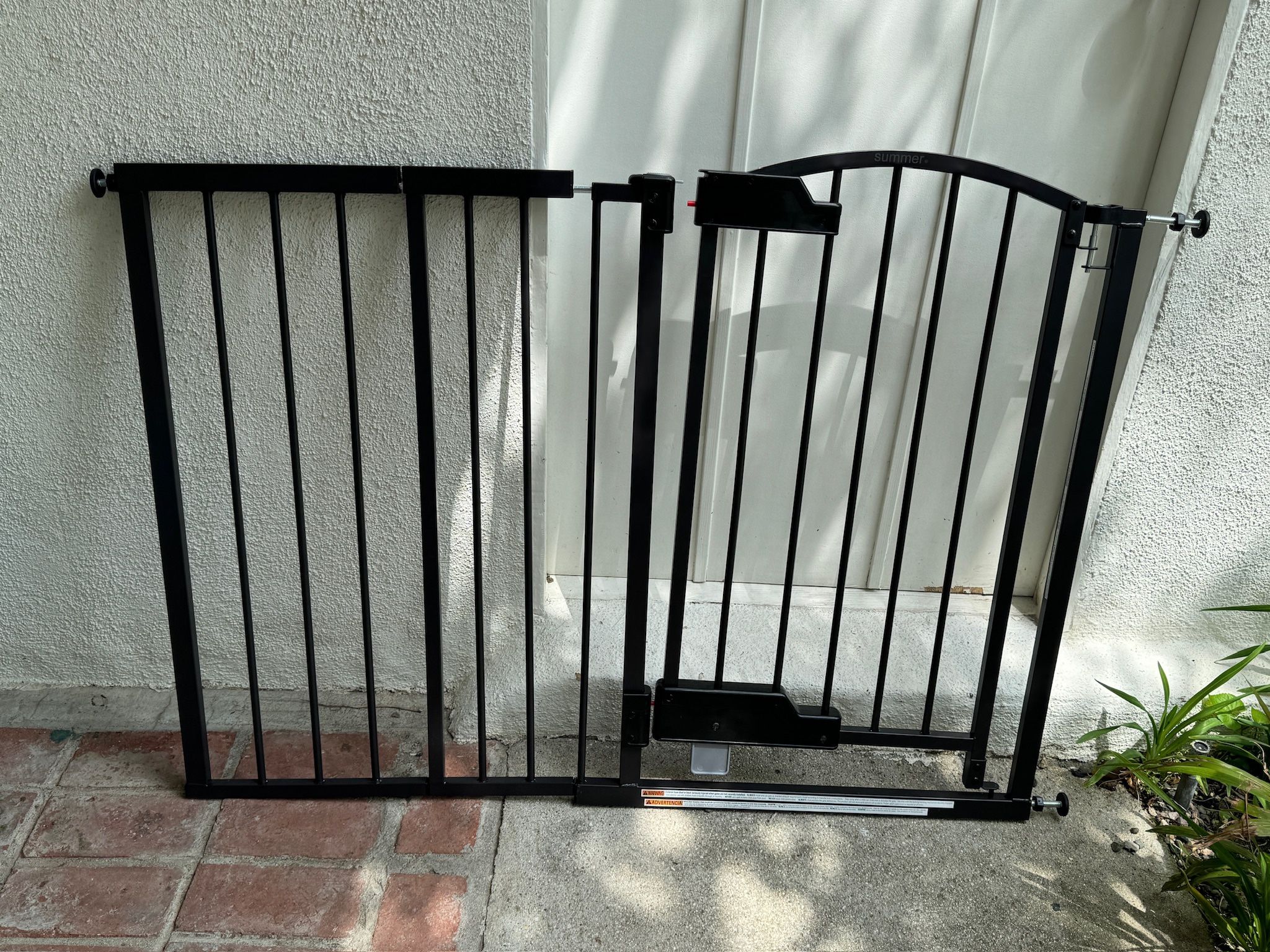 Thruway 52 in. W Series Glide Open Gate in Espresso