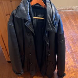 Leather Coat