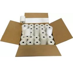 3 1/8" x 230' THERMAL POS RECEIPT PRINTER ROLL PAPER BPA 50 ROLLS