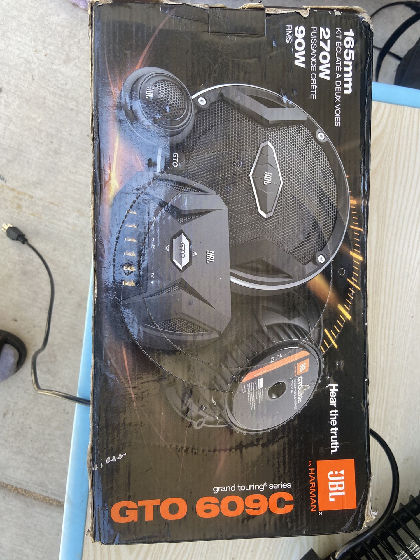 JBL GTO 609 Car Speakers