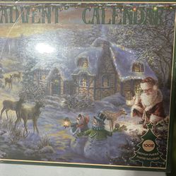 New Christmas Advent Calendar Jigsaw Puzzles. Great Gift! 
