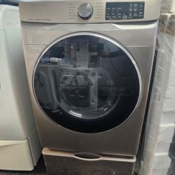 New Open Box Samsung He Smart Large Capacity Electric Dryer 