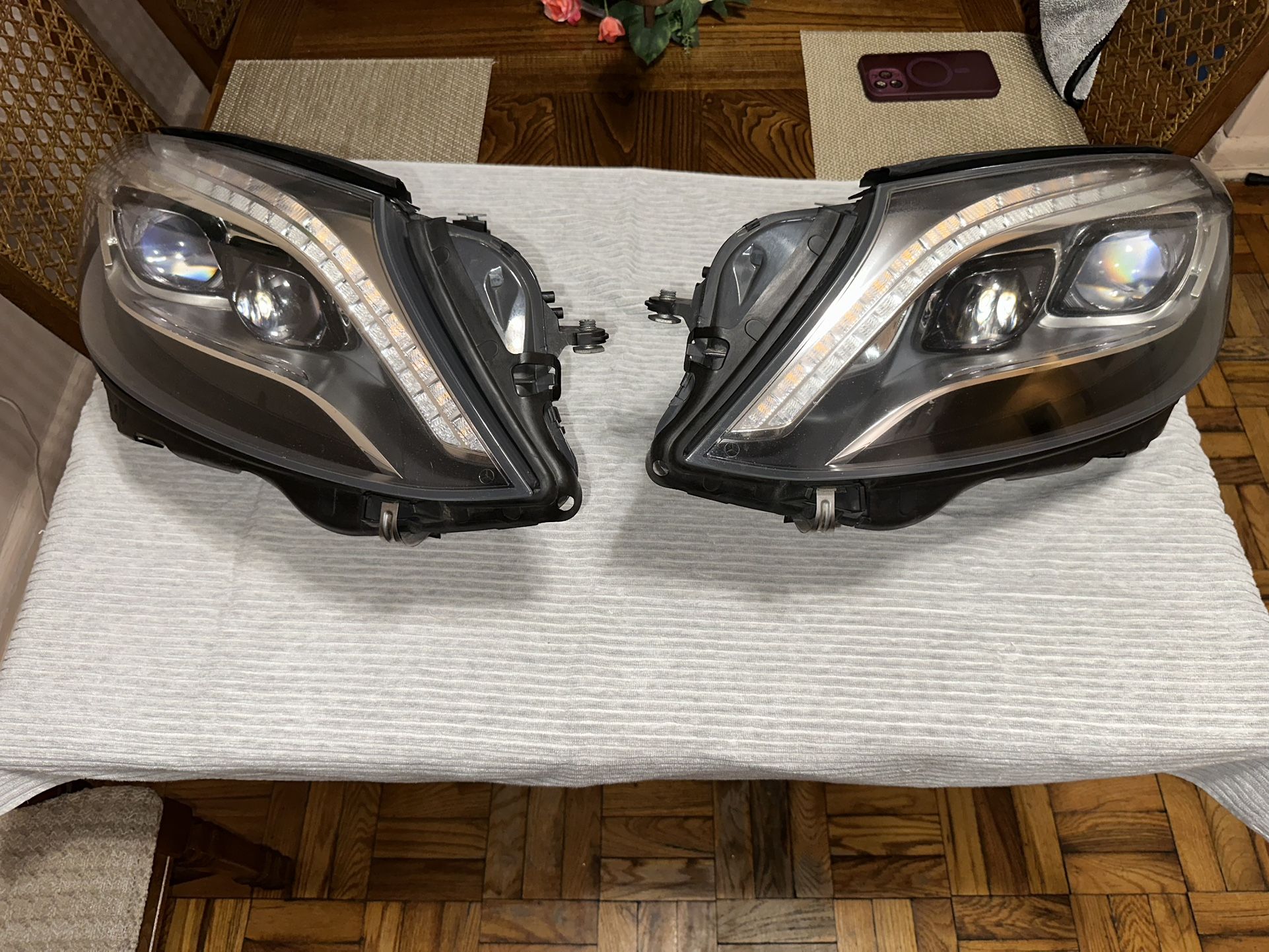 OE Mercedes Benz S-class headlights 2014-2017