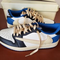 Travis Scott Fragment Jordan 1 Low Size 10