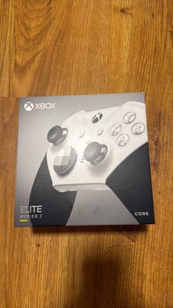 Xbox Wireless Gaming Controller | Elite Series 2 Core | White | Console, PC, and Android | Adjustable Thumbsticks | Trigger Locks