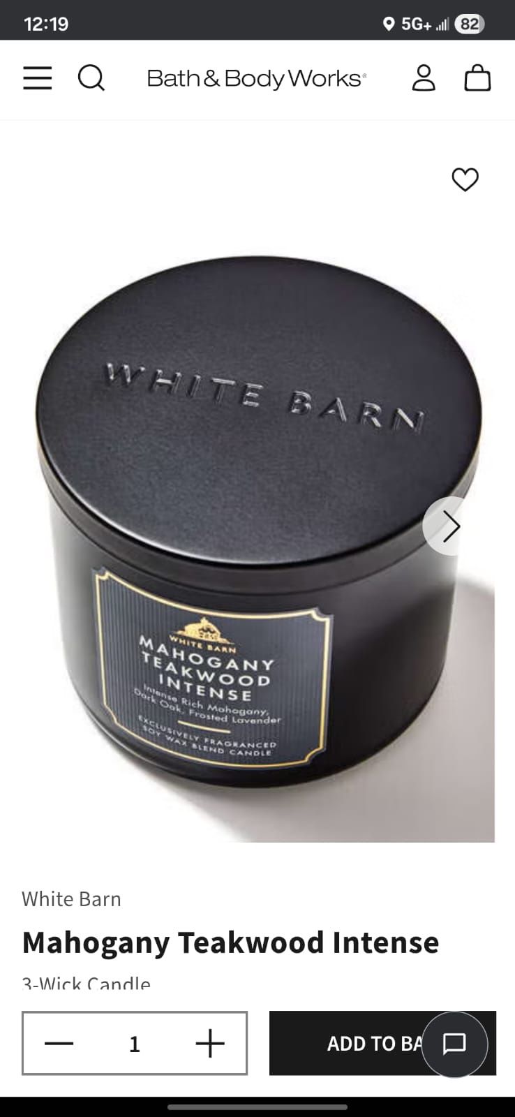 Candles Bath and Body Works