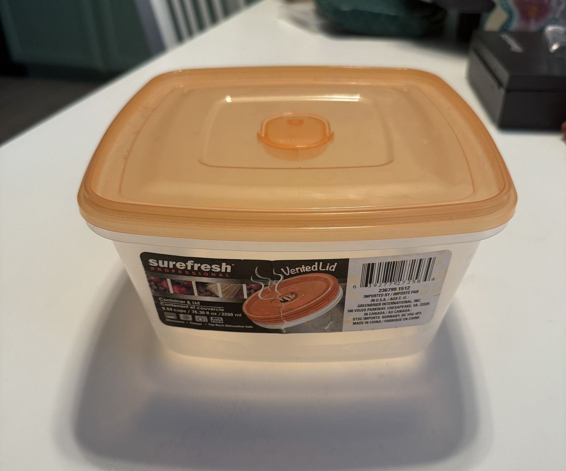 Surefresh Storage Container